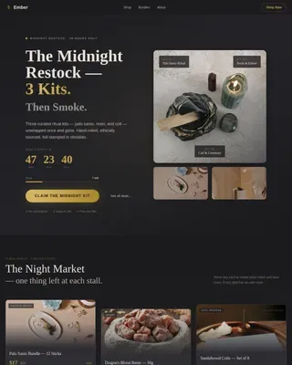 Complete Home Décor & Lifestyle Pre-Launch & Coming Soon Website Template