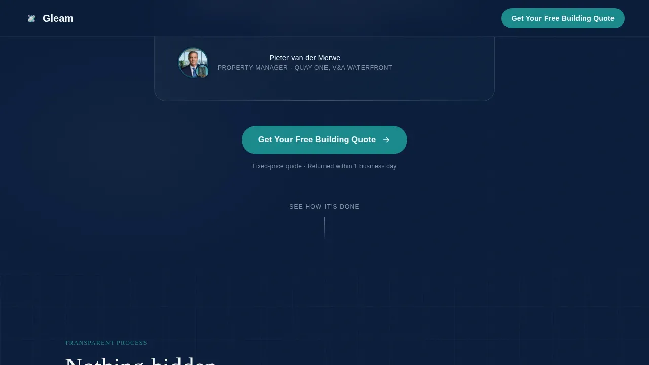 Window Cleaning Service | Free Website Template | Rocket