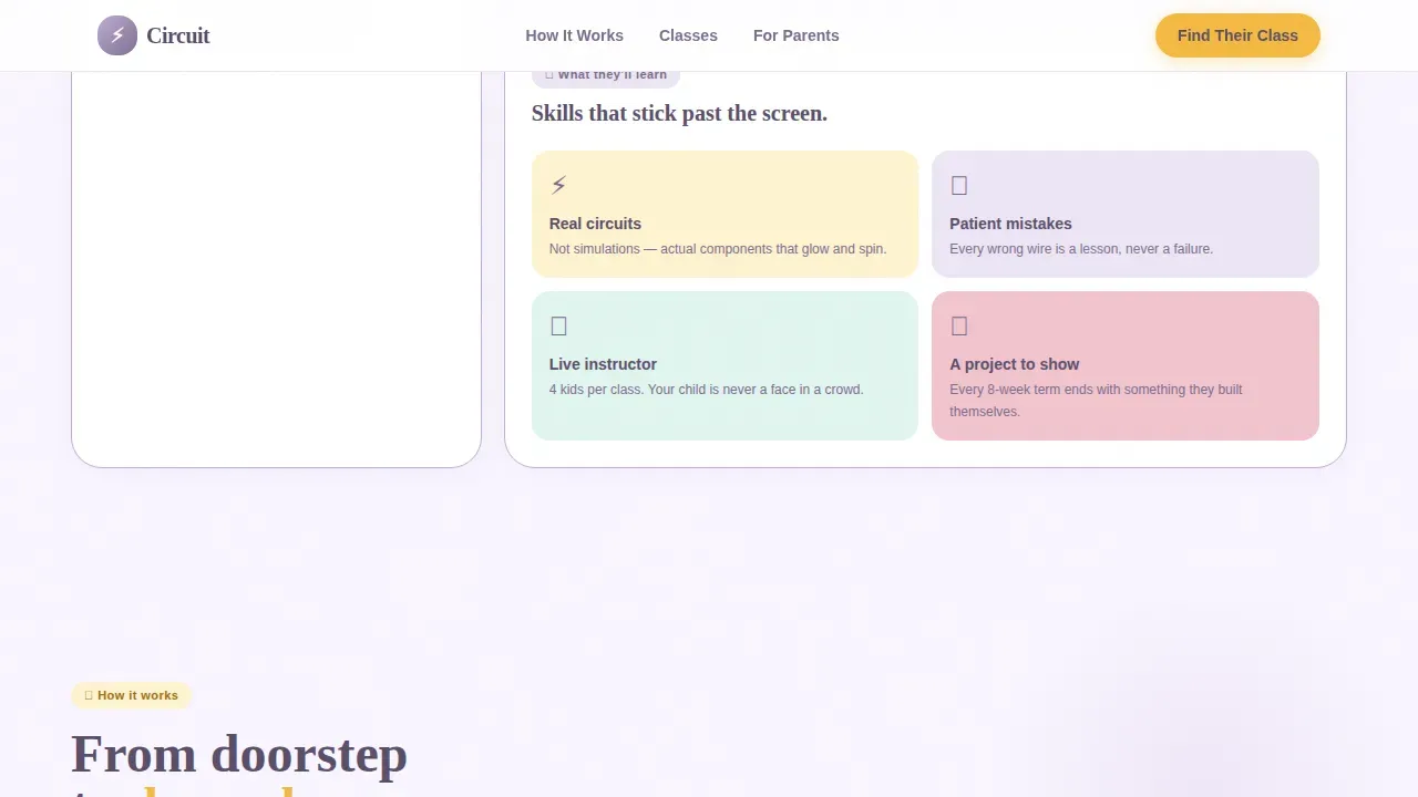 Beginner Robotics Coding Landing Page Template