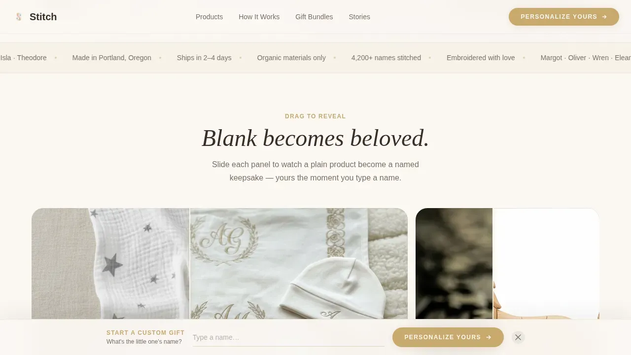 Baby & Kids E-Commerce Pricing Website Template