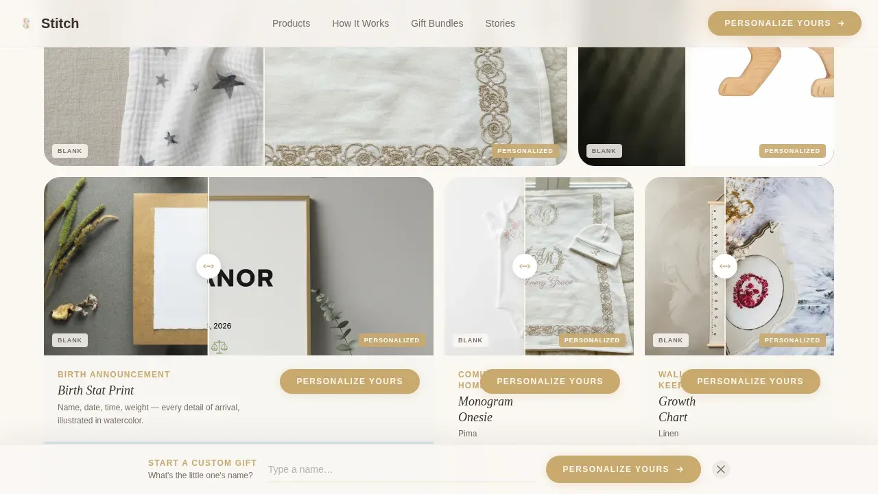 Baby & Kids E-Commerce Pricing Website Template