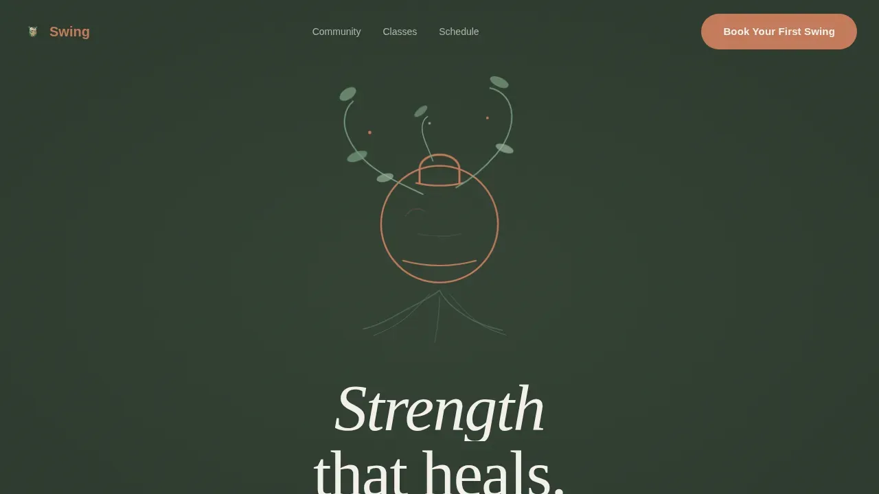 Dynamic Kettlebell Fitness Landing Page Template