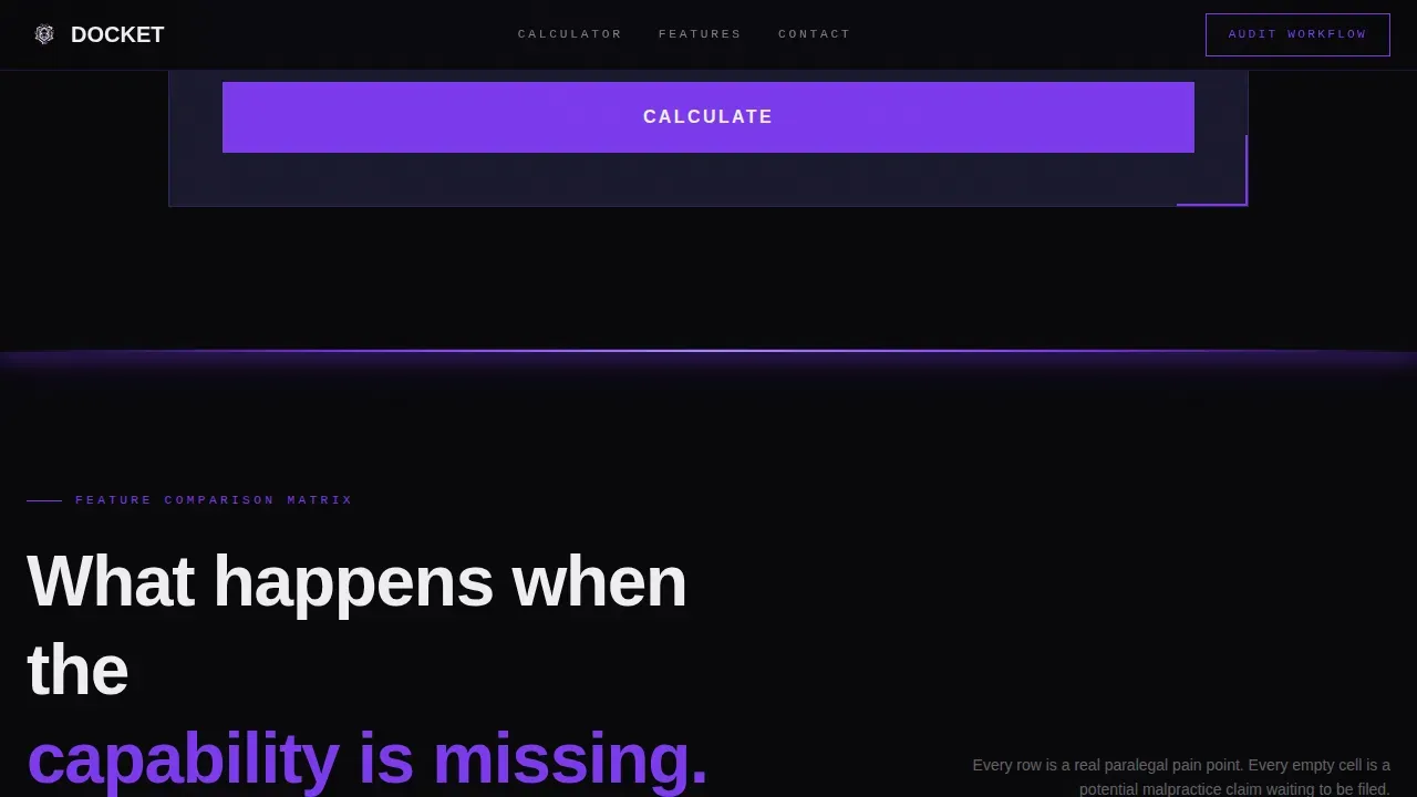 Bold Brutalist Law Firm Order Management Landing Page