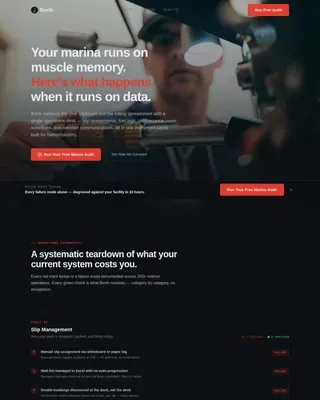 Port & Harbor Comparison Website Template