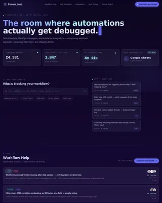 Seamless Workflow Automation | Free Website Template | Rocket