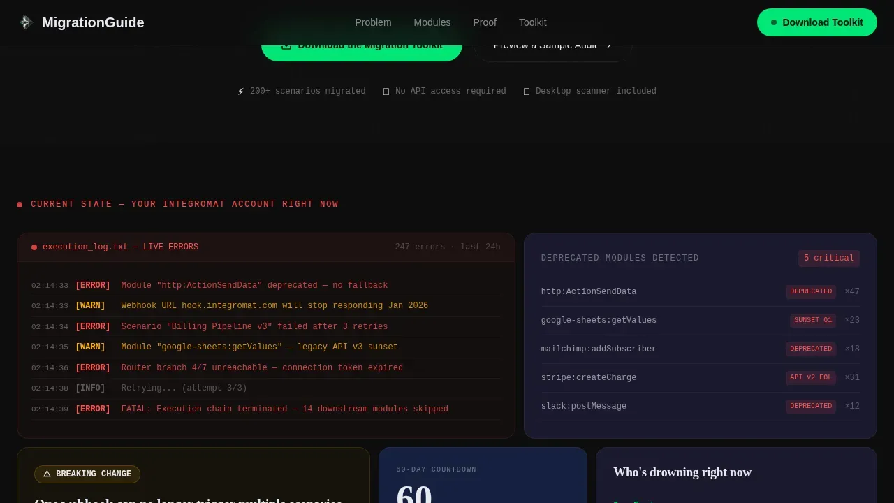 Intelligent System Modernization | Free Website Template | Rocket