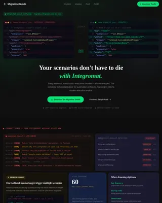 Intelligent System Modernization | Free Website Template | Rocket