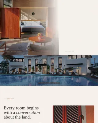 Hotel Interior Designer Landing Page Template