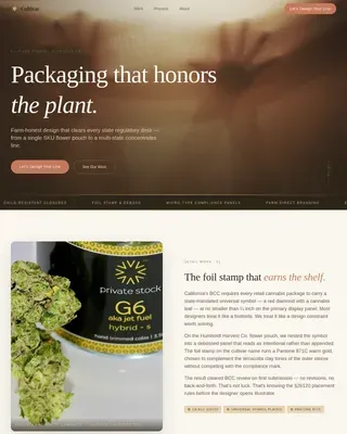 Cannabis Industry Services Privacy Policy & Terms Website Template