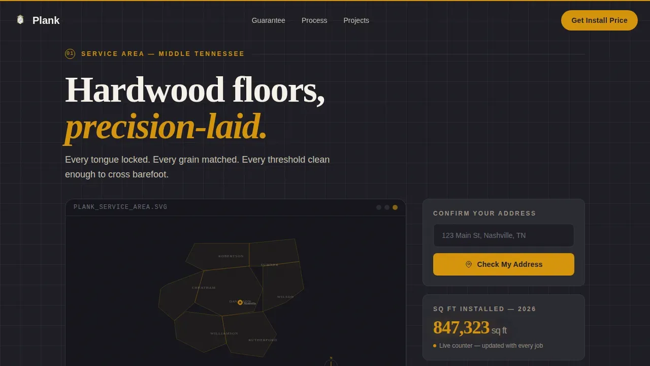 Wood Products & Professional Website Template
