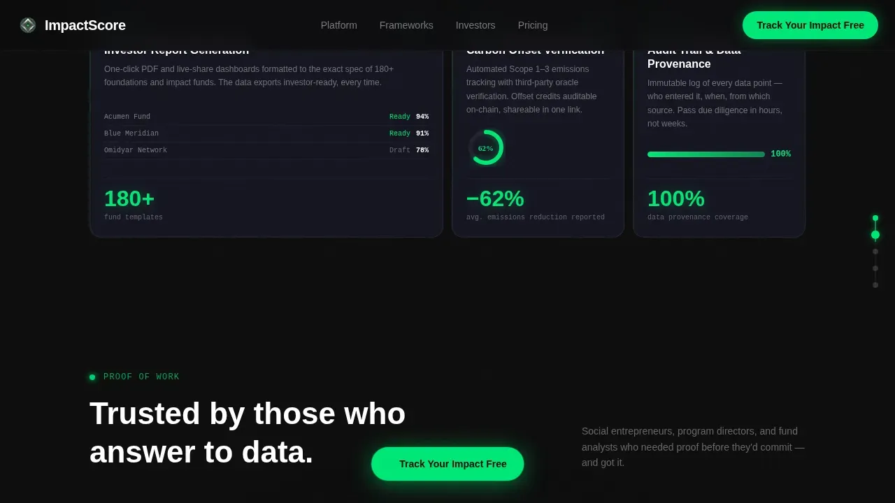 Dynamic Social Enterprise Landing Page Template