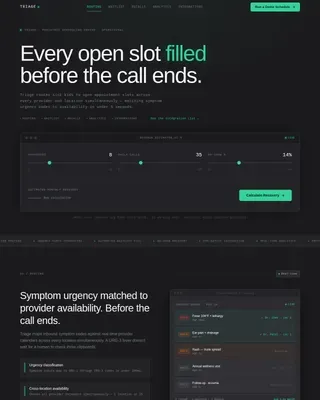 Pediatric Vertical SaaS Pre-Launch Website Template