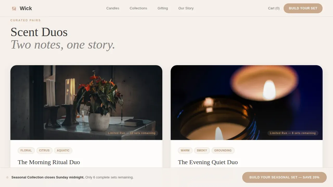 Complete Gift & Specialty Store Professional Website Template