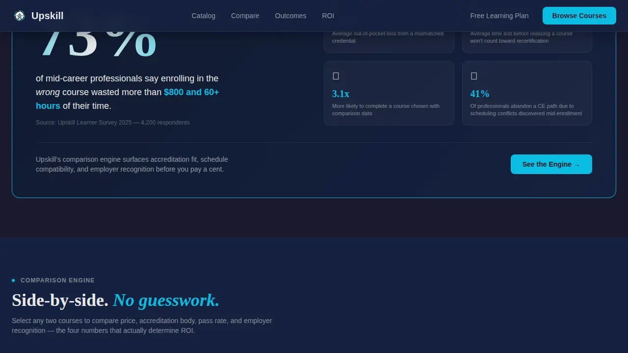 Course Discovery Education | Free Website Template | Rocket