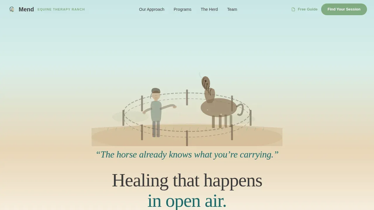 Wellness Modalities Appointment Booking Website Template