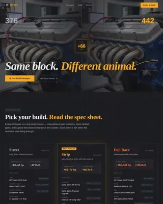 Performance Chevy Tuning | Free Website Template | Rocket