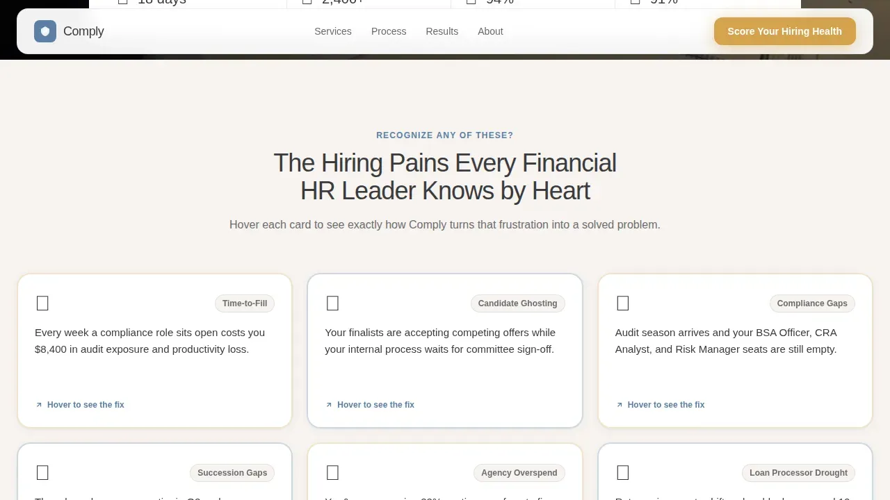 Trusted Finance Talent | Free Website Template | Rocket