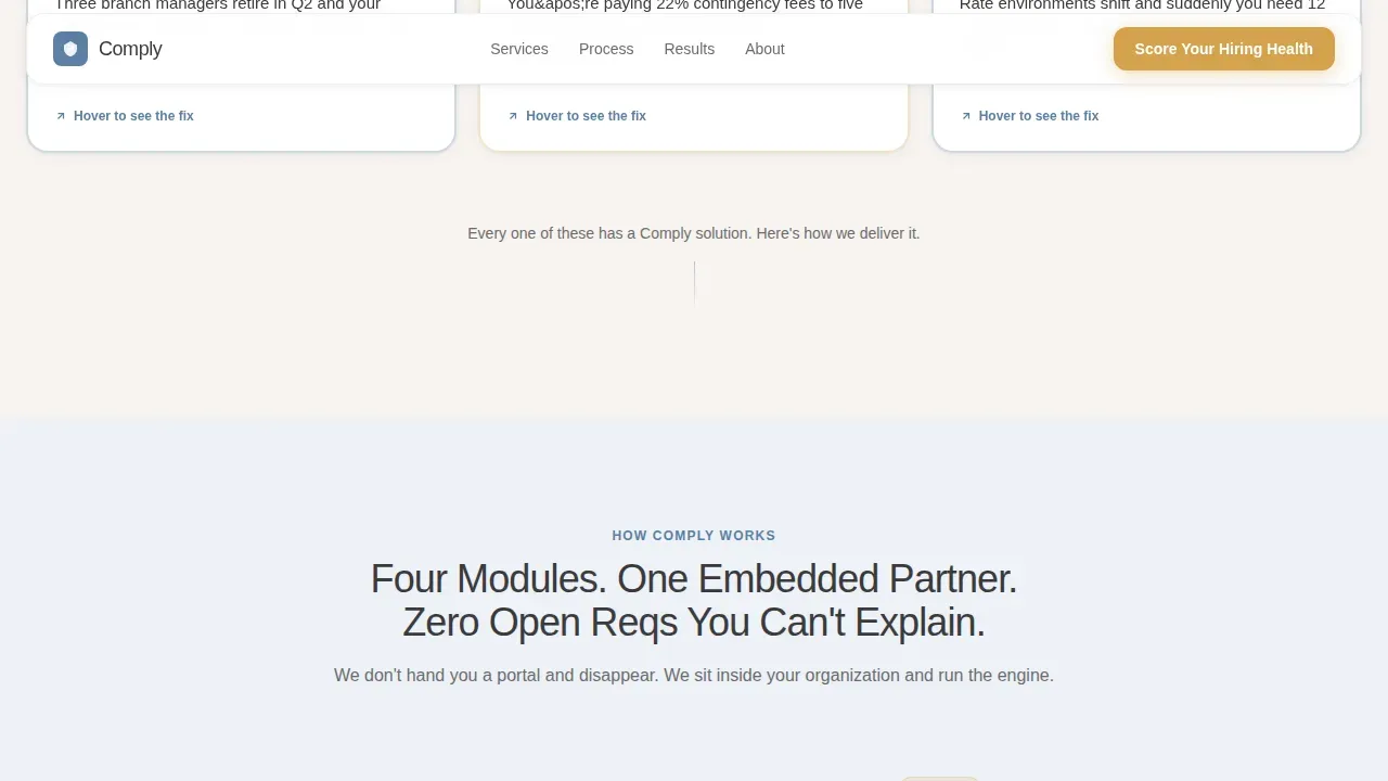 Trusted Finance Talent | Free Website Template | Rocket