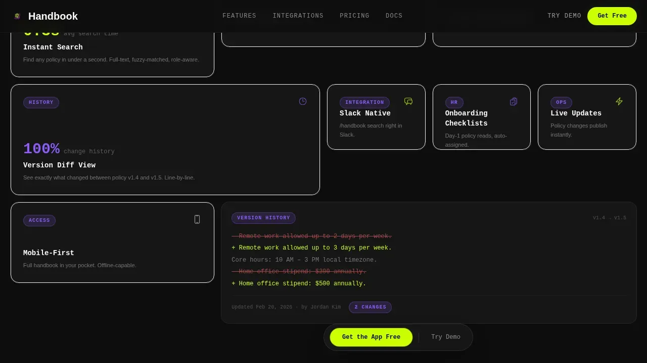 Specialist Internal Knowledge Base Professional Website Template