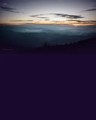 Immersive Nature Portfolio Landing Page Template