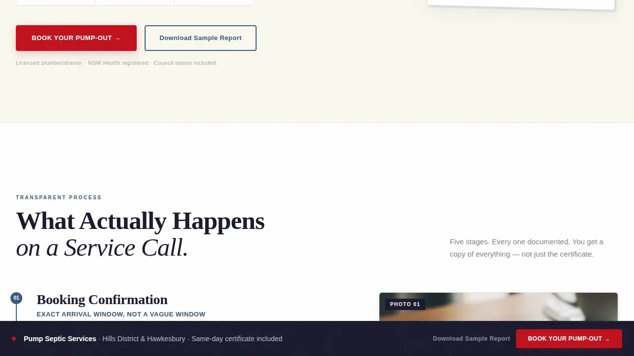 Trusted Septic Maintenance | Free Website Template | Rocket
