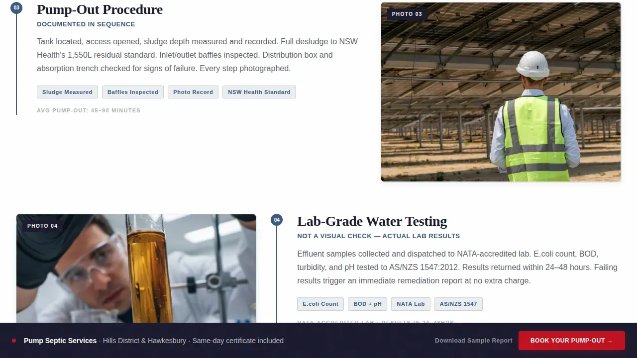 Trusted Septic Maintenance | Free Website Template | Rocket
