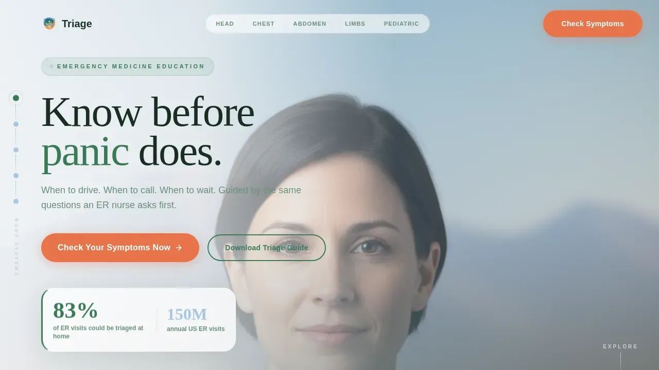 Emergency Medicine Education Website Template