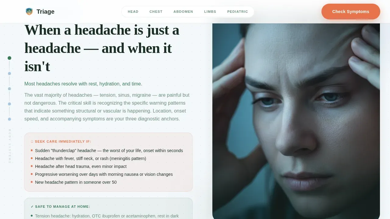 Emergency Medicine Education Website Template