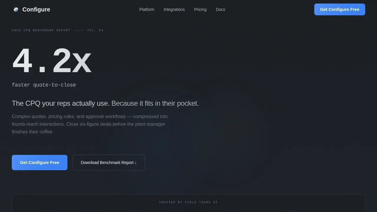 Mobile-First Enterprise Software Pricing Website Template