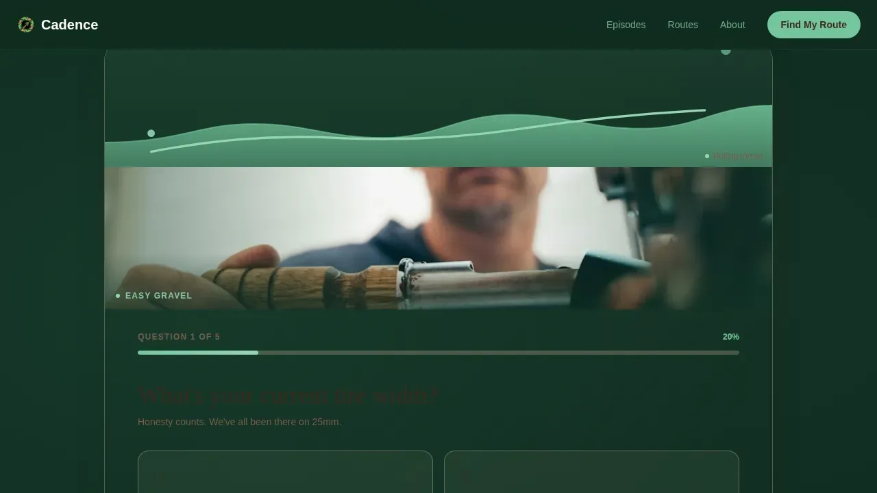 Expert Mountain Biking Landing Page Template