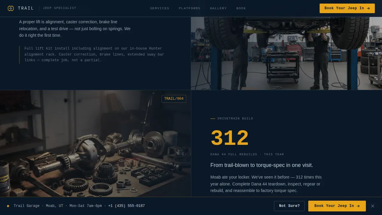 Expert Jeep Transmission | Free Website Template | Rocket