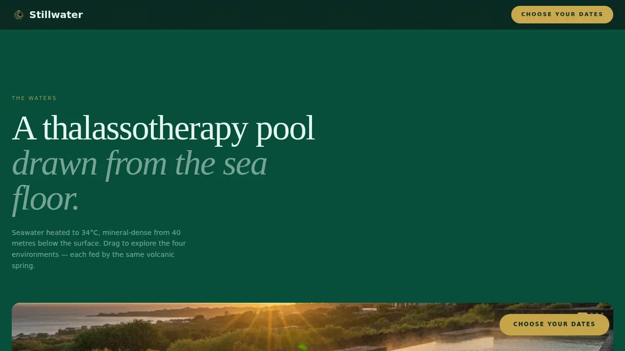 Hotel & Resort Booking Website Template