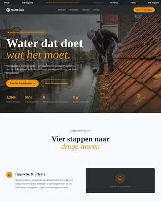 Professional Cleaning Service | Free Website Template | Rocket