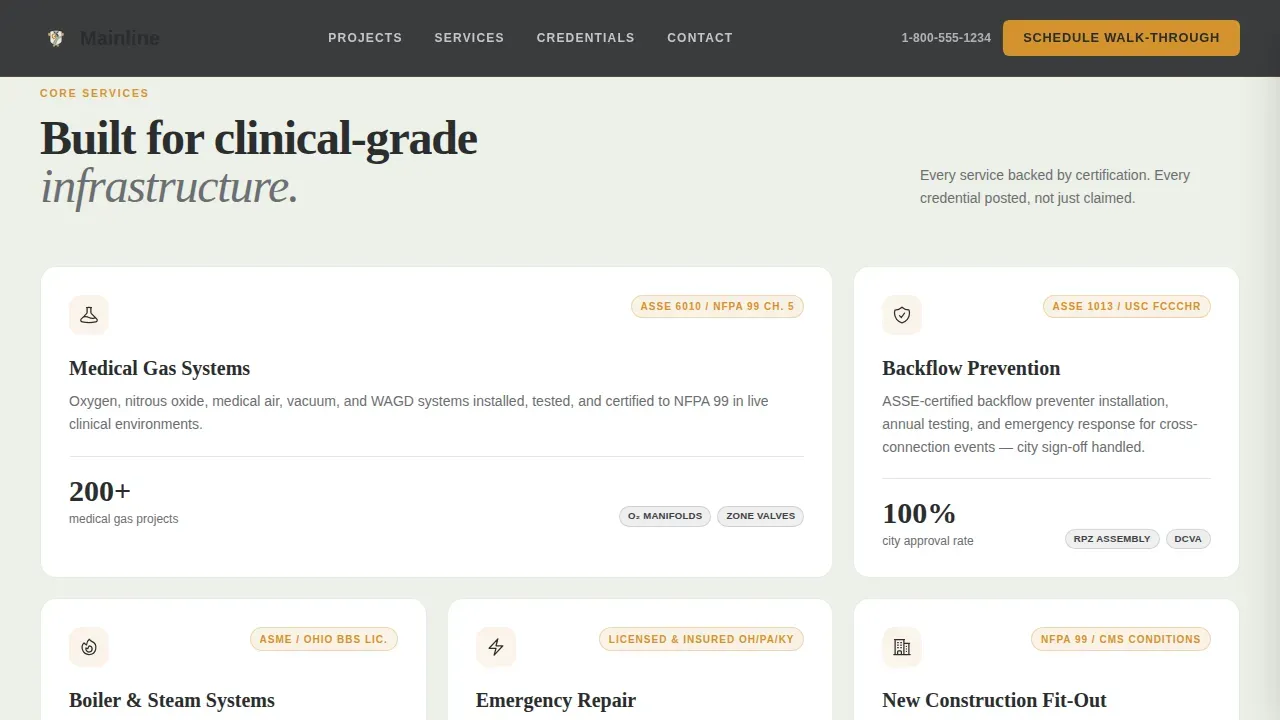 Advanced Hospital & Clinic Construction Appointment Booking Website Template