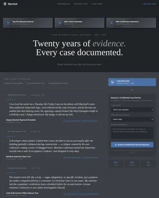 Trusted Defense Landing Page Template