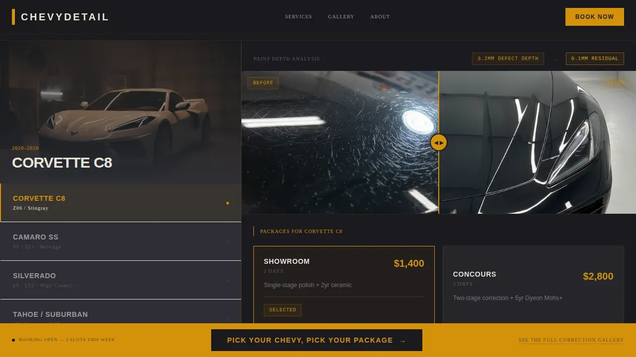 Ceramic Detailing | Free Website Template | Rocket