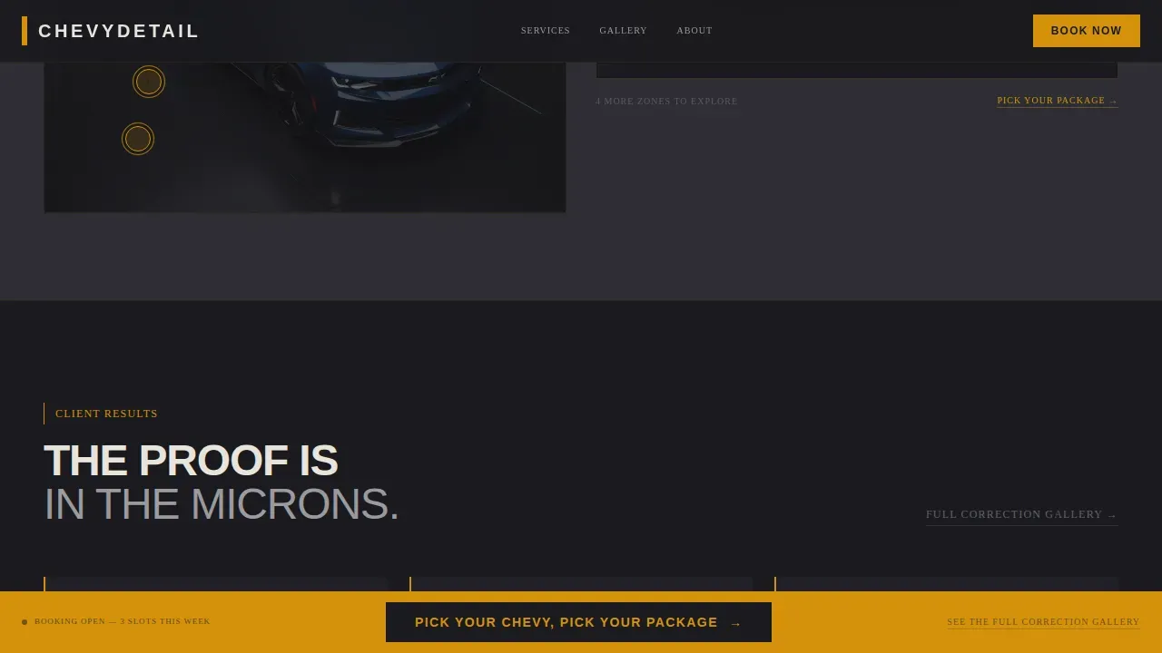 Ceramic Detailing | Free Website Template | Rocket
