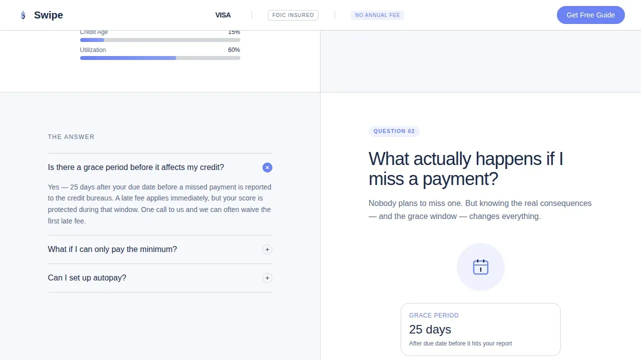 Smart Student Finance Landing Page Template