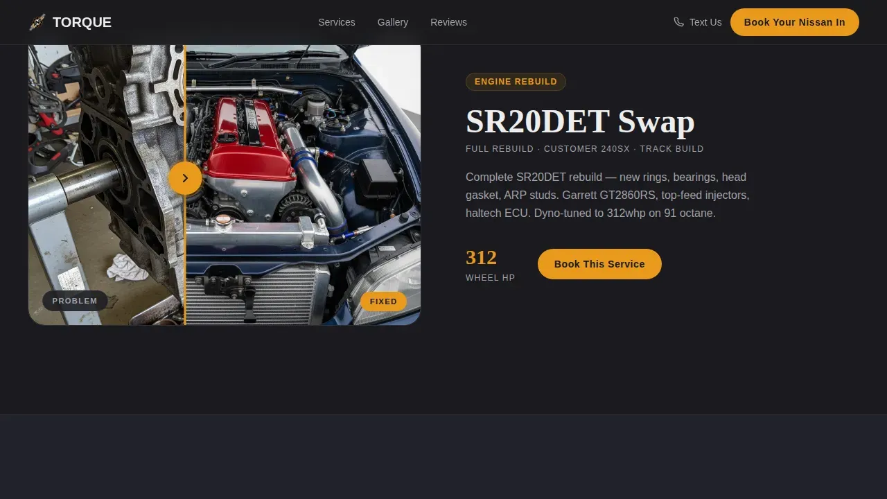 Car Dealership Expert Booking Website Template