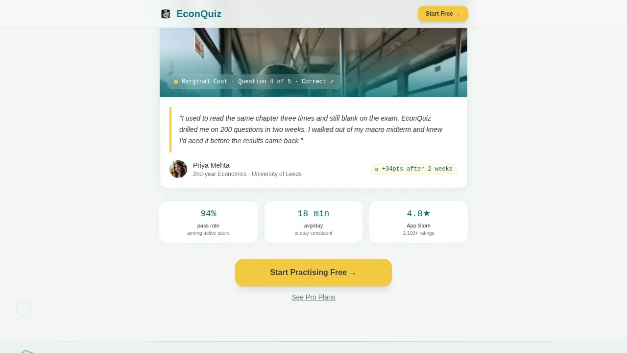 Economics Education Careers & Recruitment Website Template
