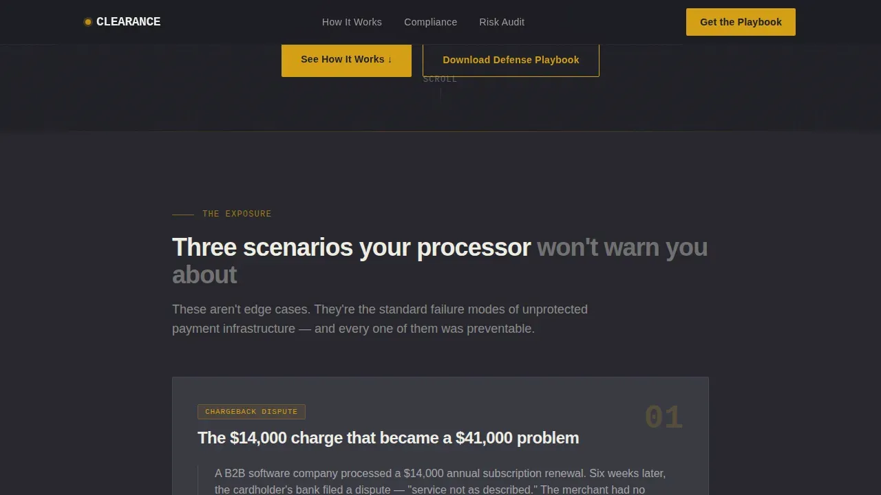 Secure Payment Gateway Landing Page Template