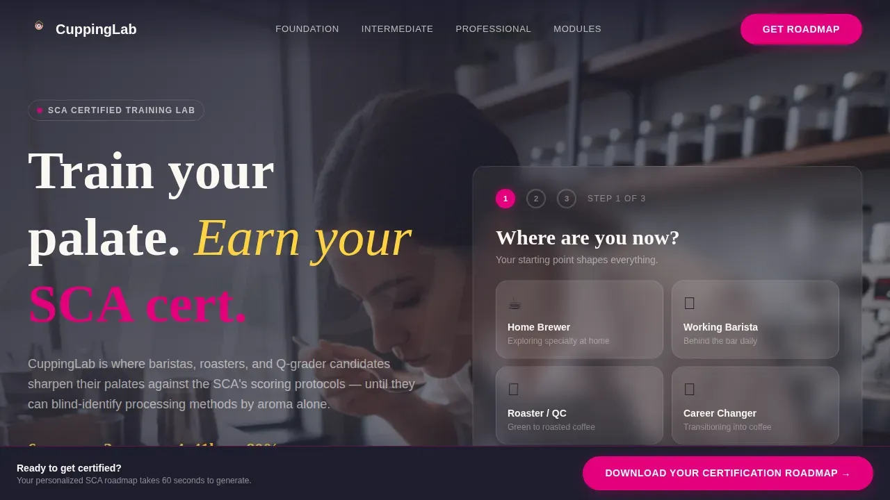 Specialized Certification & Programs Pricing Website Template