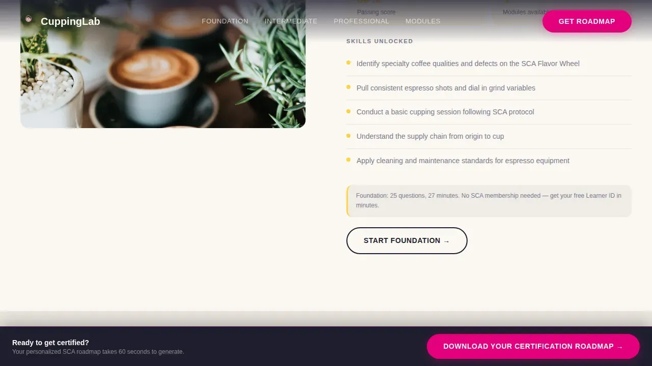 Specialized Certification & Programs Pricing Website Template
