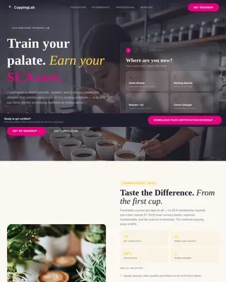 Specialized Certification & Programs Pricing Website Template