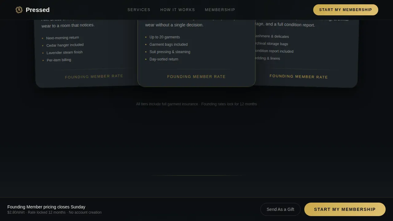Luxury Business Booking Website Template