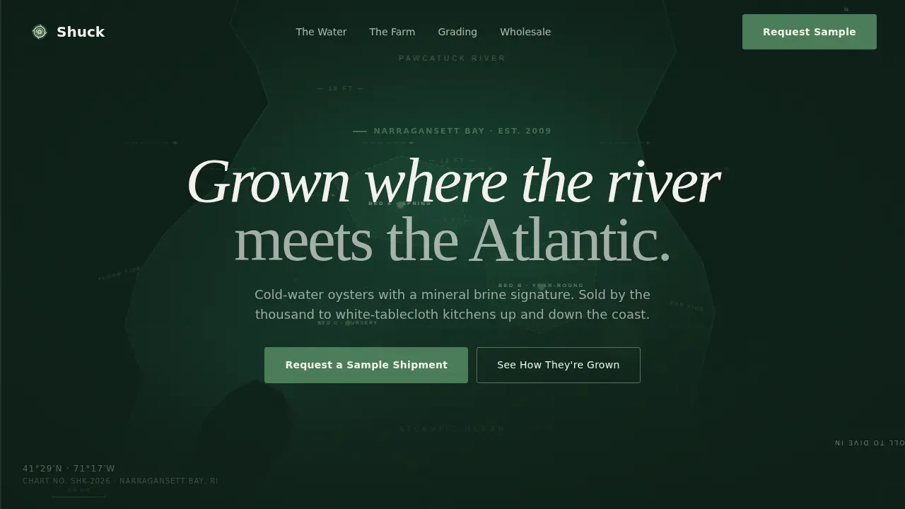 Fishery & Aquaculture Professional Website Template