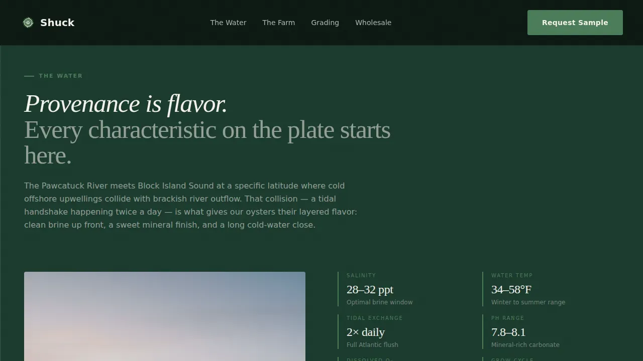 Fishery & Aquaculture Professional Website Template