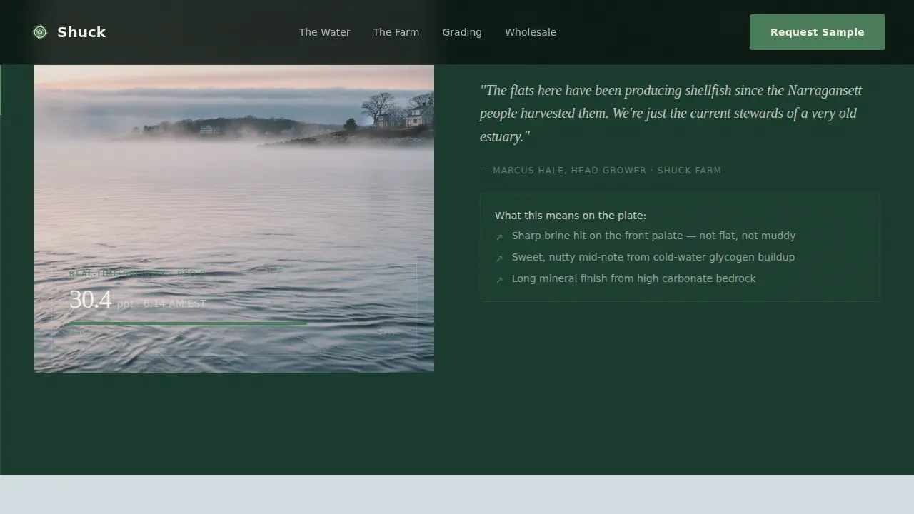 Fishery & Aquaculture Professional Website Template