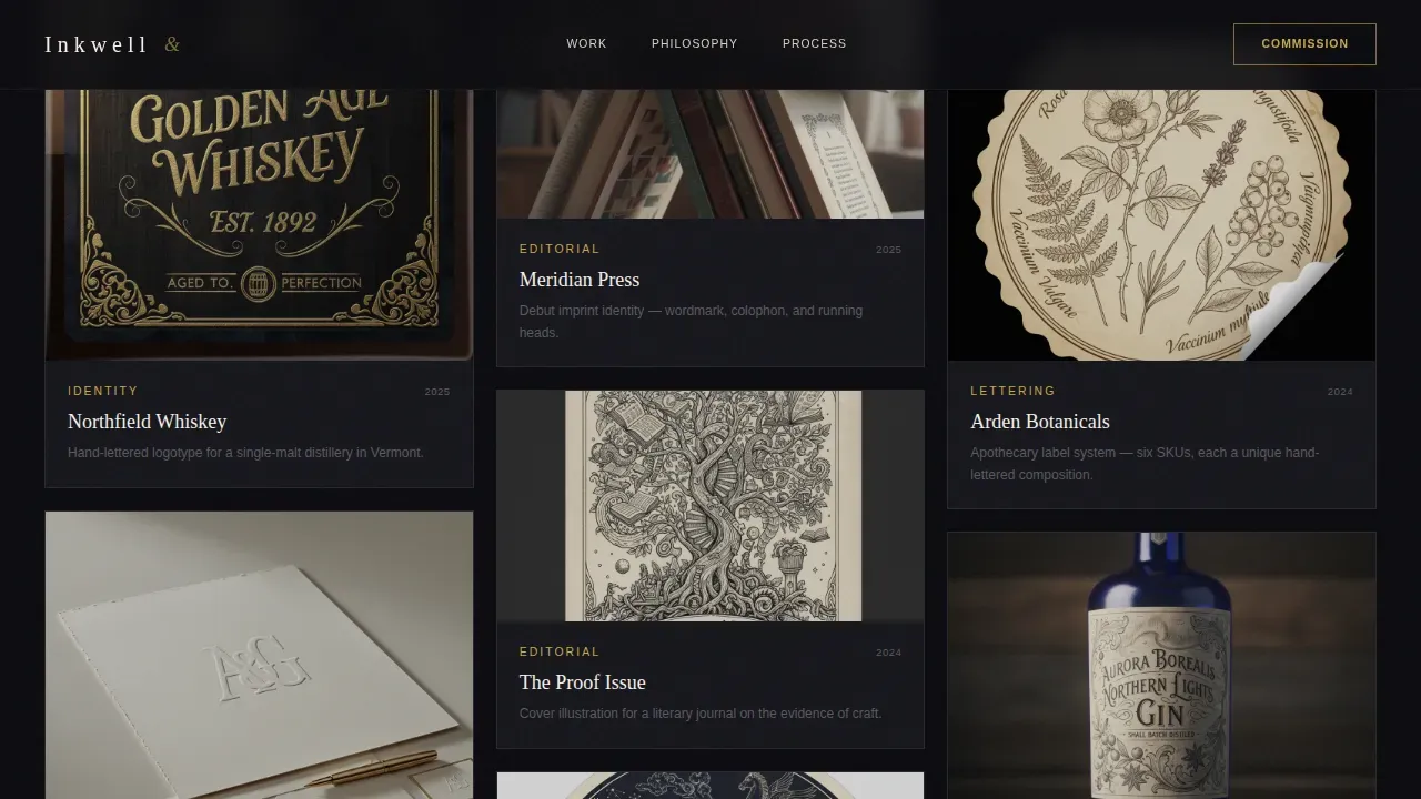 Specialist Design Portfolio Portfolio & Case Study Website Template