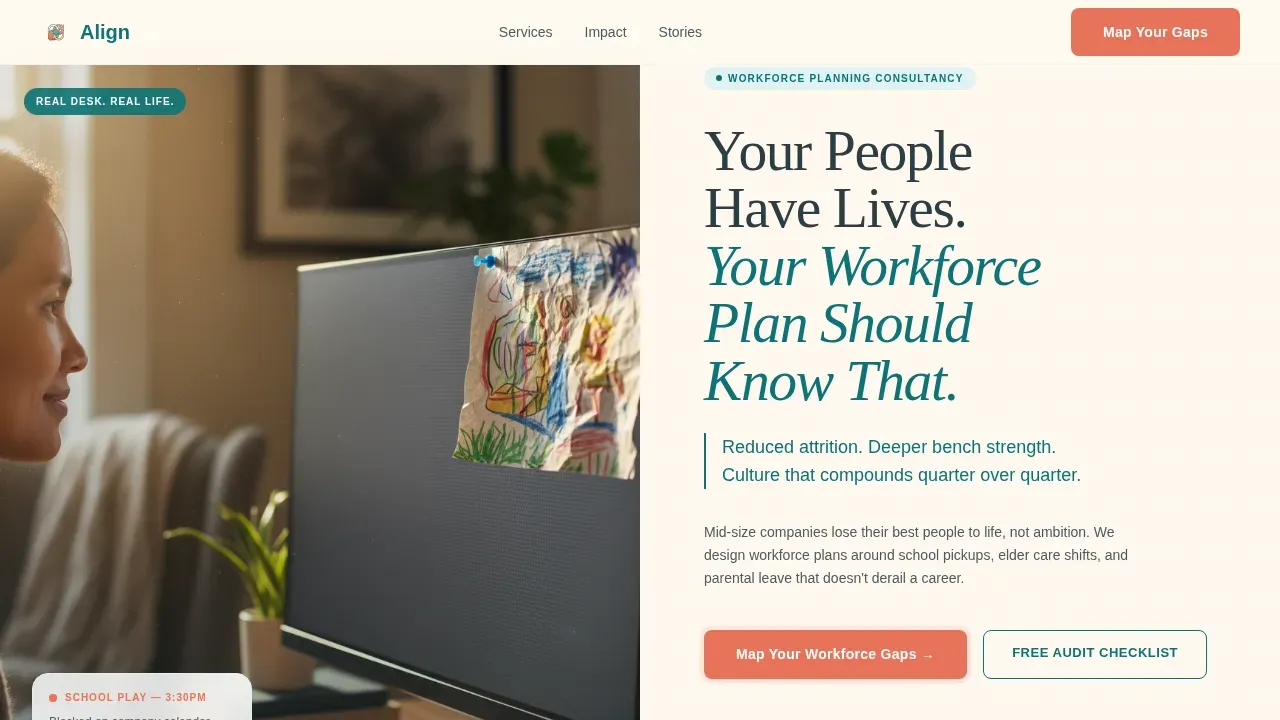 Precision Team Staffing | Free Website Template | Rocket
